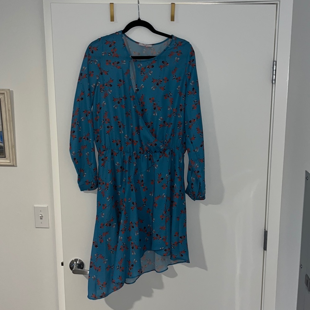 Long sleeve midi dress